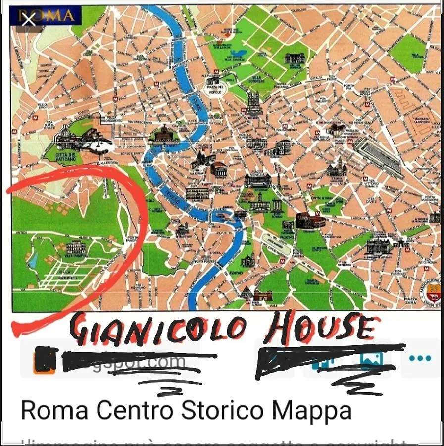 Apartament Gianicolo House Rzym 0*,
